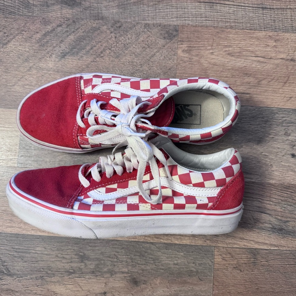 Vans Men's Old Skool Checkered Shoes
